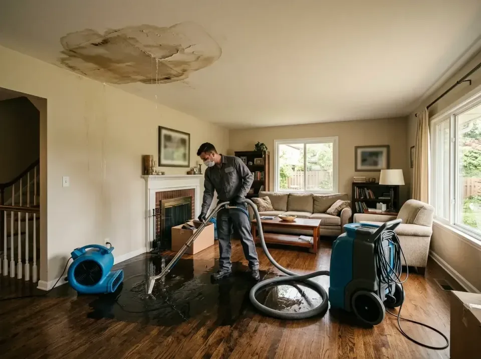 attic-pipe-burst-ceiling-drip-008 — frequently asked questions, Water Damage Restoration & Carpet Care in Lakeland, NY